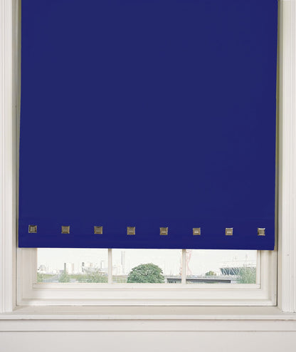 Square Eyelet Roller Blind