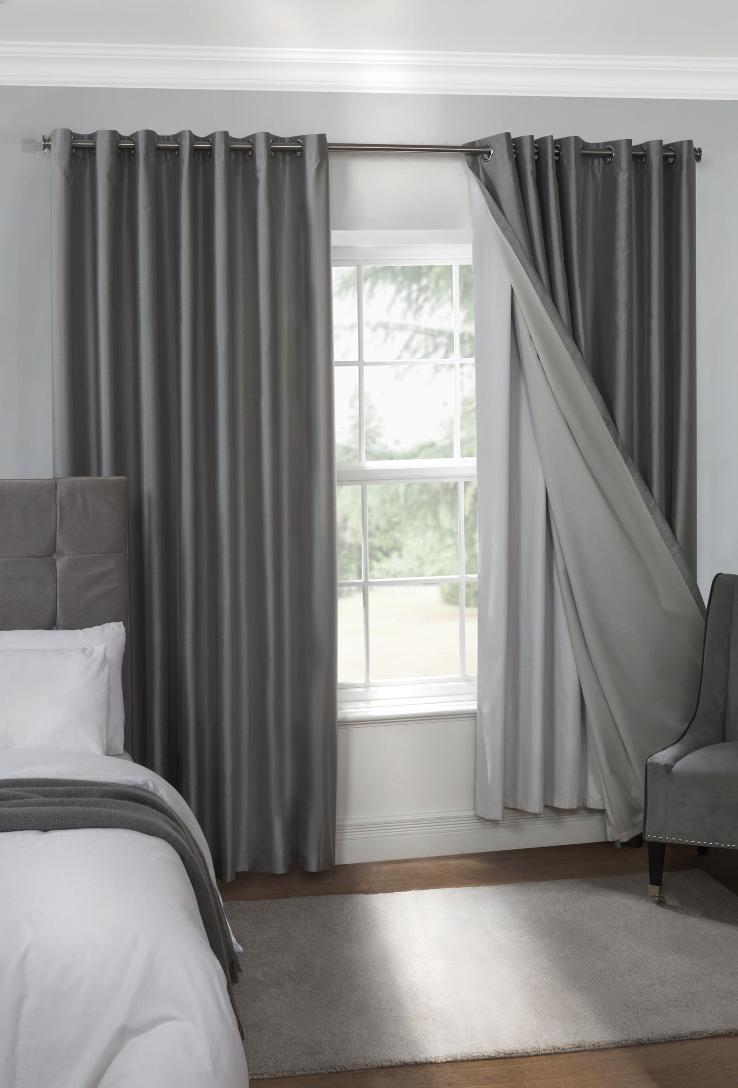 Total Blackout Eyelet Curtain Linings