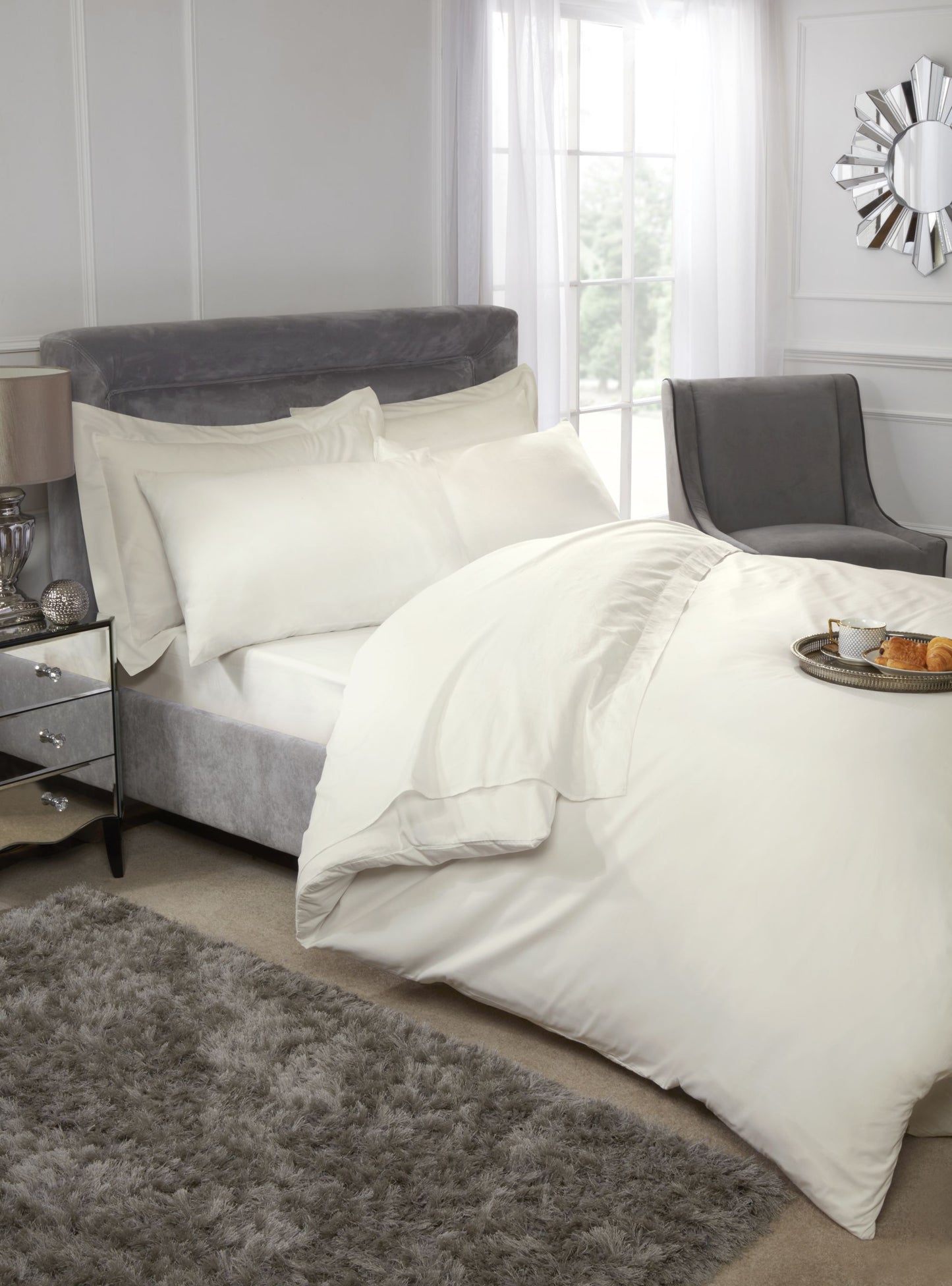 200 Thread Count Luxury Egyptian Cotton Duvet Cover