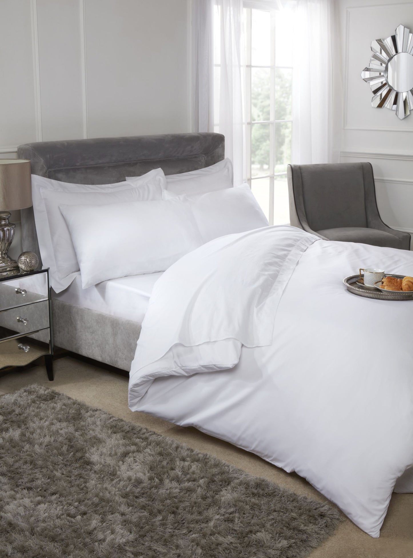 200 Thread Count Luxury Egyptian Cotton Duvet Cover