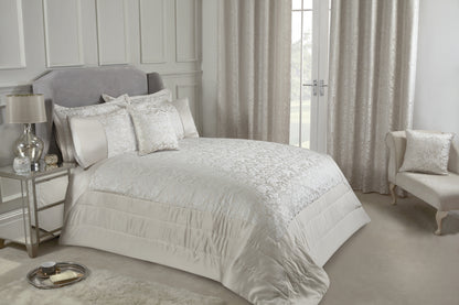 Eden - Embellished Jacquard Quilted Bedspread Set