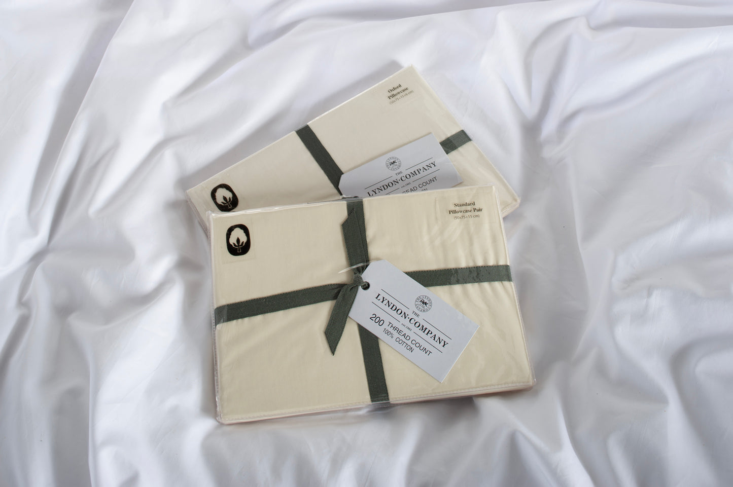 The Lyndon Company 200TC Standard Pillowcase Pair