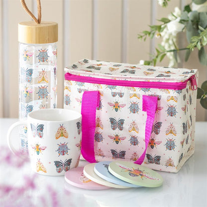 Floral Bug Coaster Set