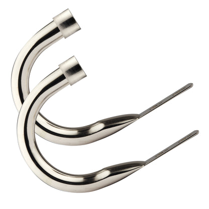 Full Stop - Pair of Holdback Tiebacks with End Finials