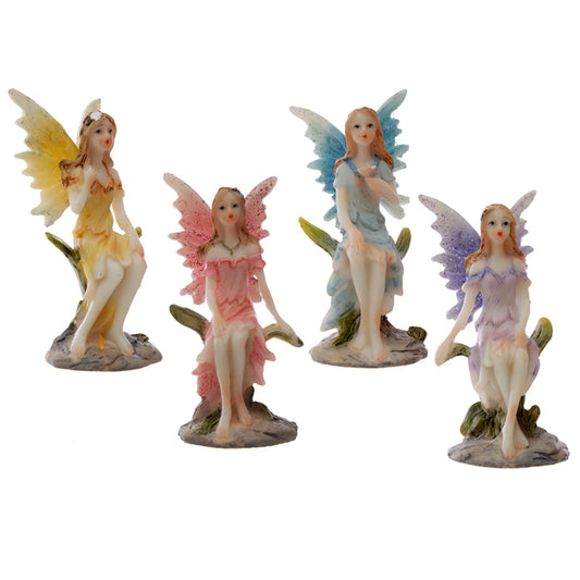 Flower Fairy Figurine - Meadow Daydream Fairy