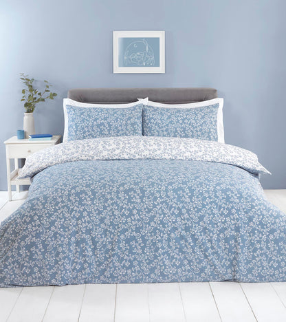 Sade Floral Reversible Duvet Set