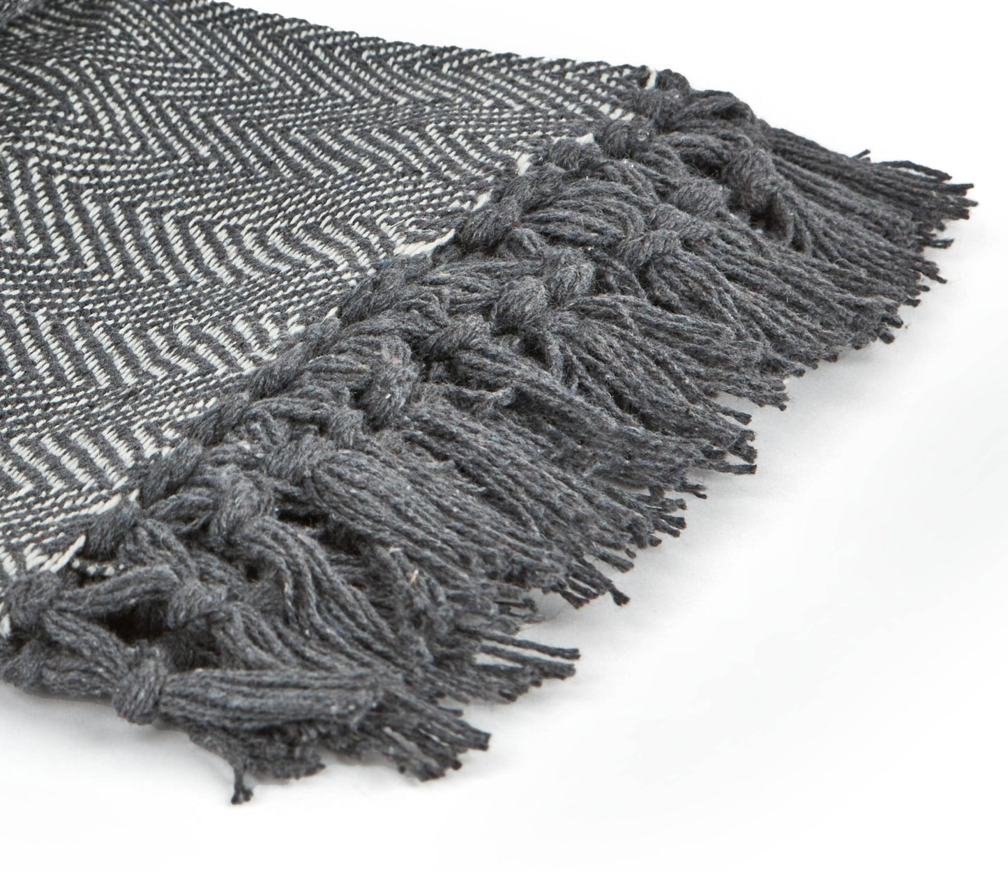 Herringbone - Recycled Cotton Throw