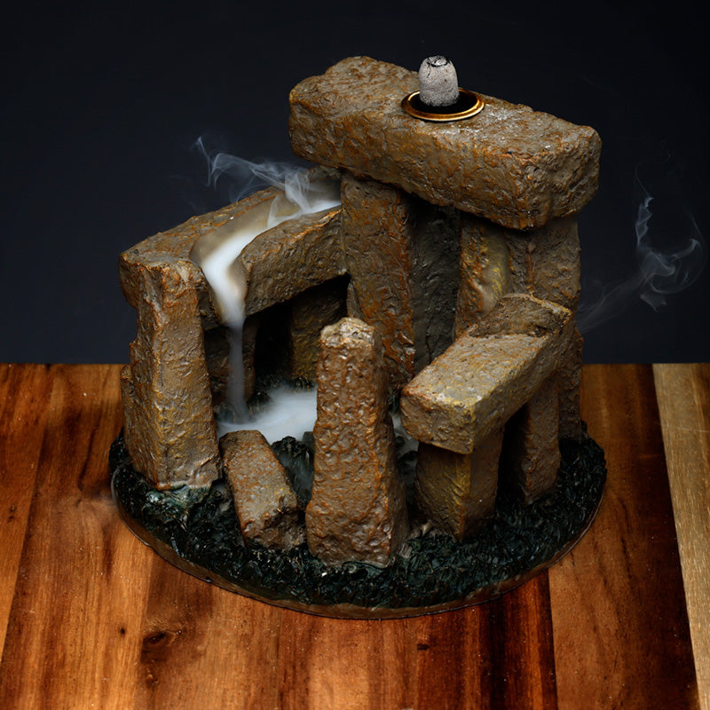 Backflow Incense Burner - Stone Circle