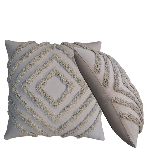 Tacy Grey Cushion Set of 2