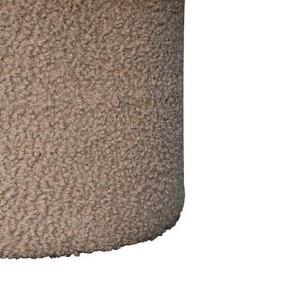 Mud Boucle Mushroom Footstool