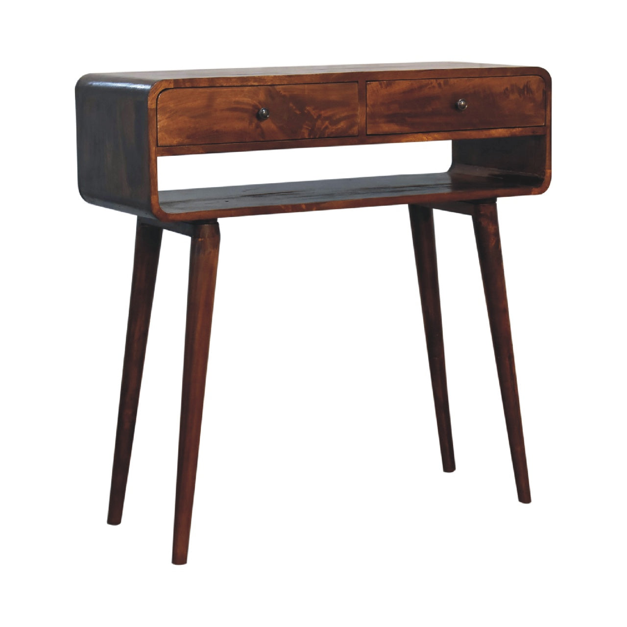 Sonata Chestnut Console Tables