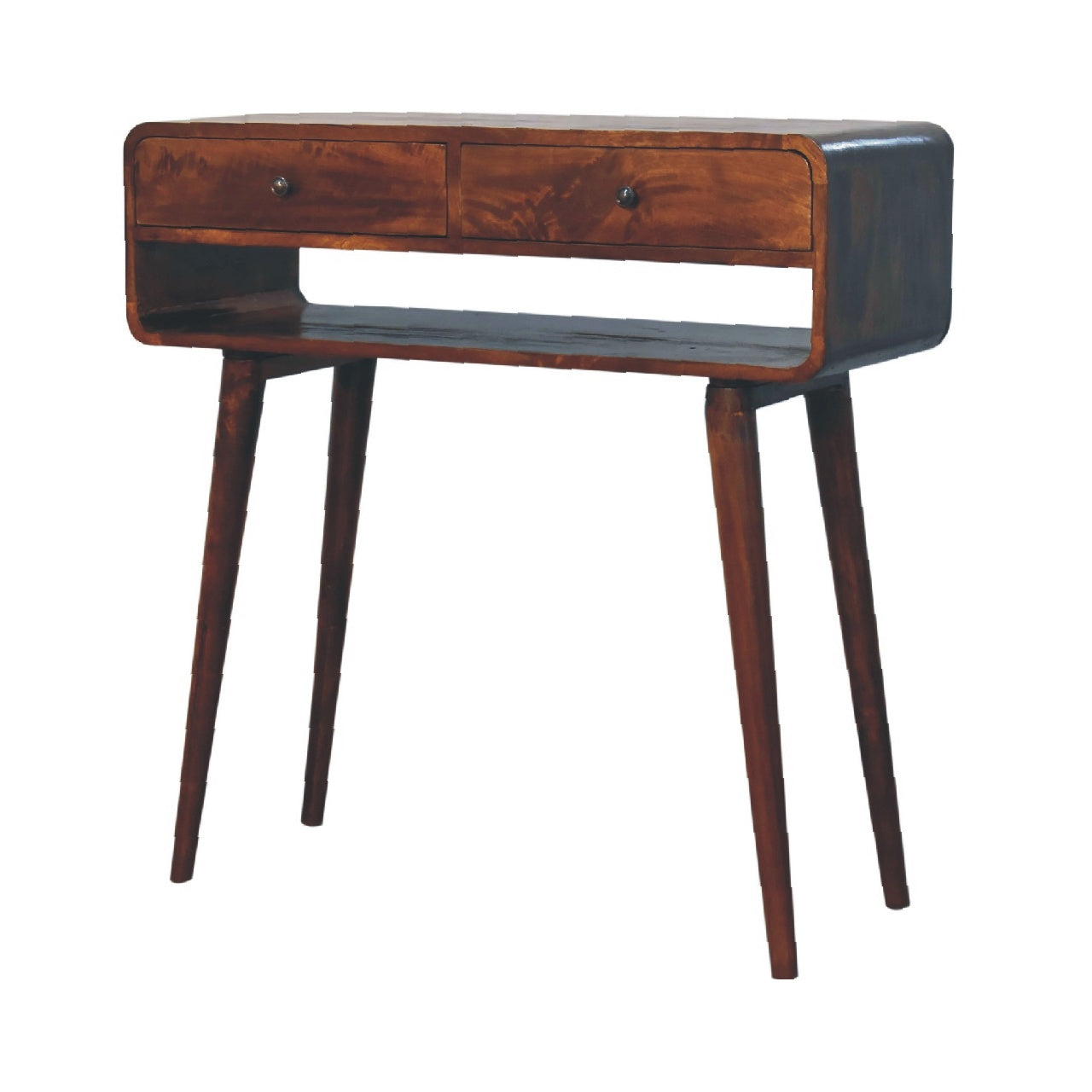 Sonata Chestnut Console Tables