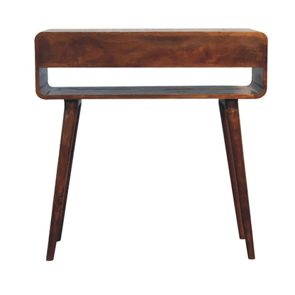 Sonata Chestnut Console Tables