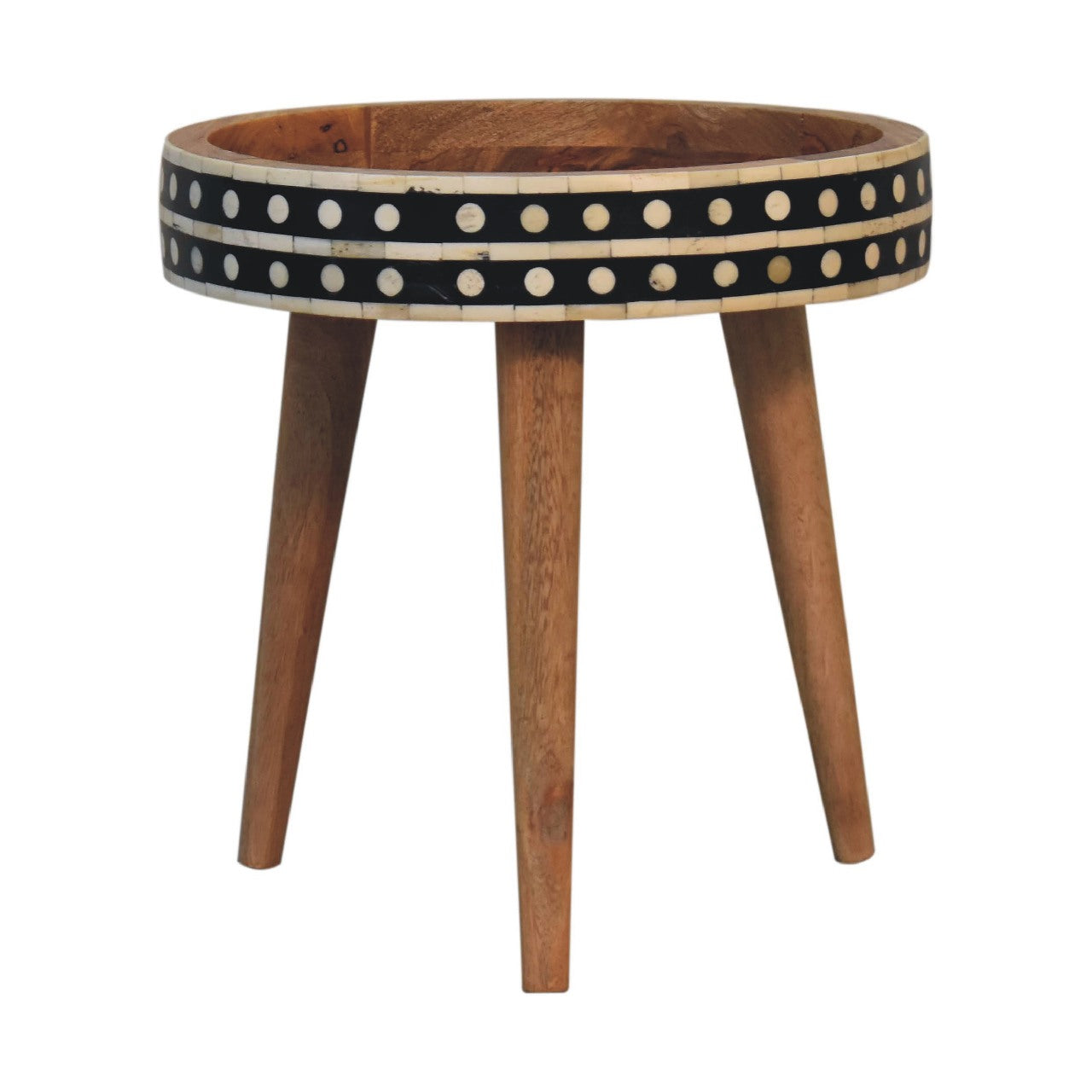 Mini Pattern Nordic End Tables