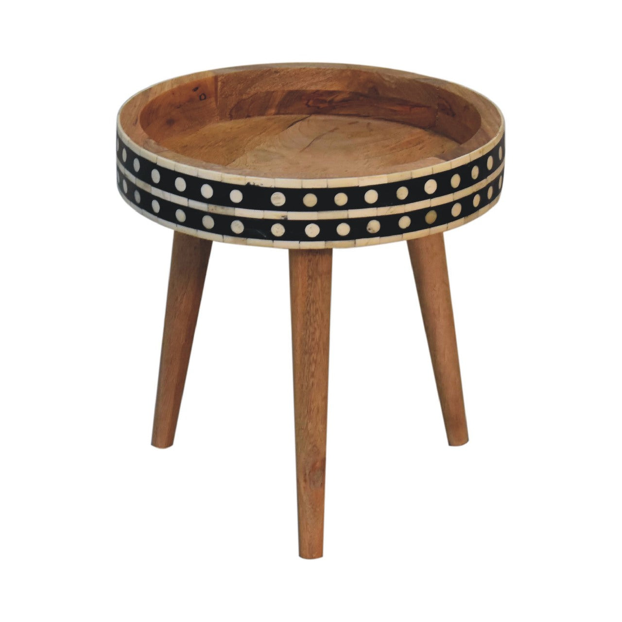 Mini Pattern Nordic End Tables