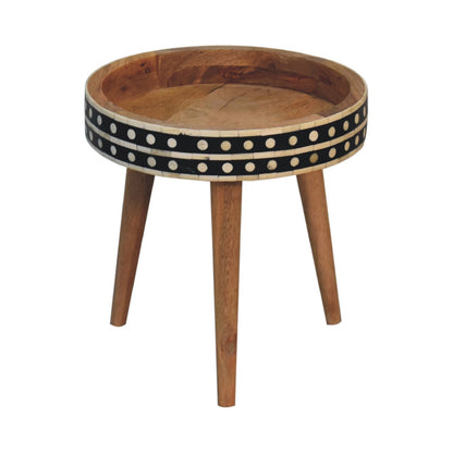 Mini Pattern Nordic End Tables