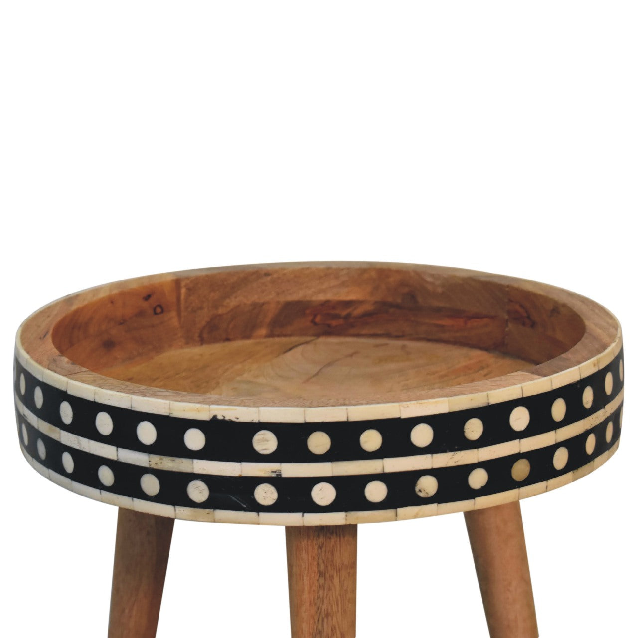 Mini Pattern Nordic End Tables