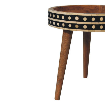 Mini Pattern Nordic End Tables