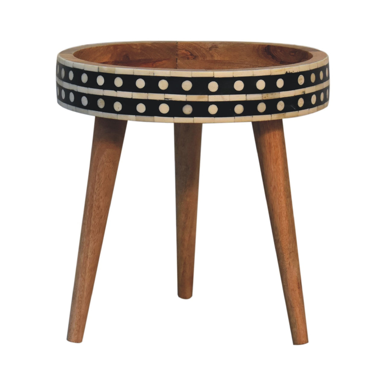 Mini Pattern Nordic End Tables