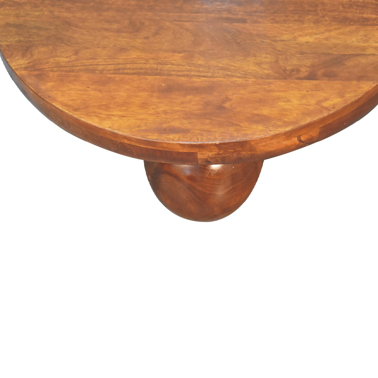 Chestnut Central Ball Tables