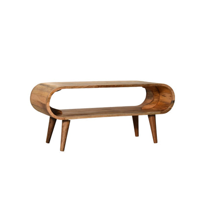 Amaya Nordic Style Oak-ish Coffee Tables