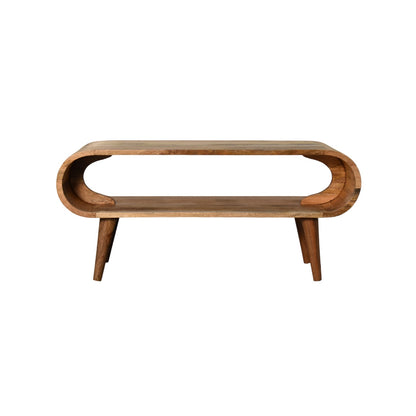 Amaya Nordic Style Oak-ish Coffee Tables