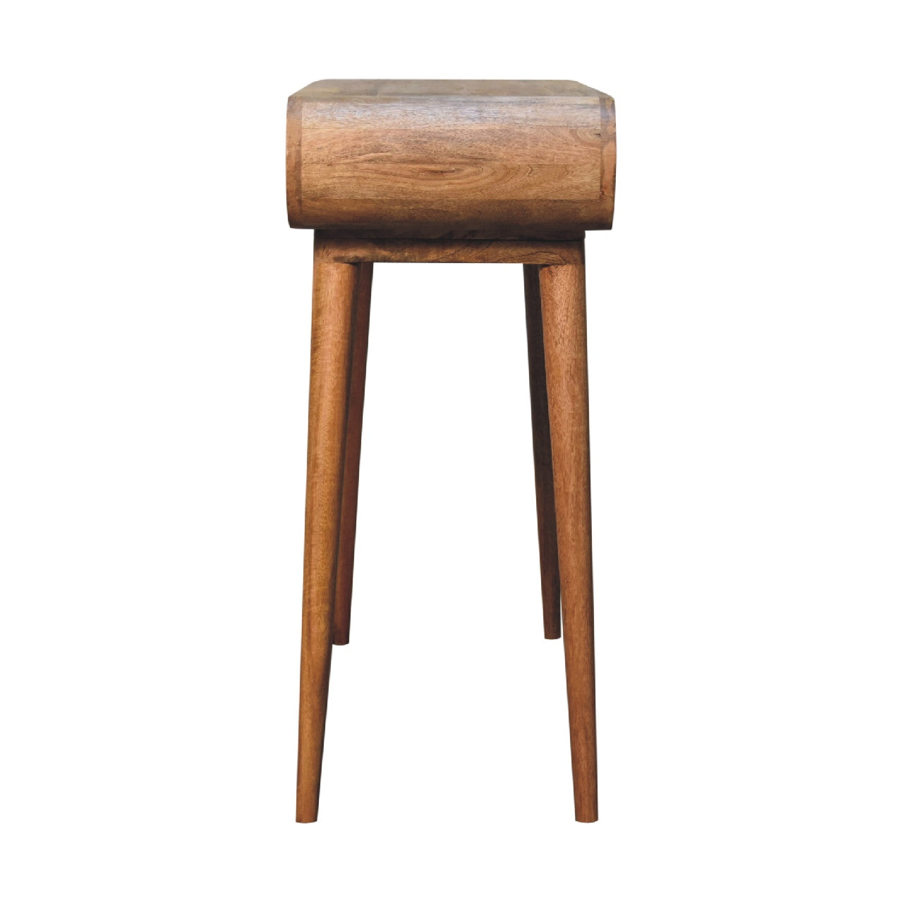 Amaya Oak-ish Nordic Style Console Tables