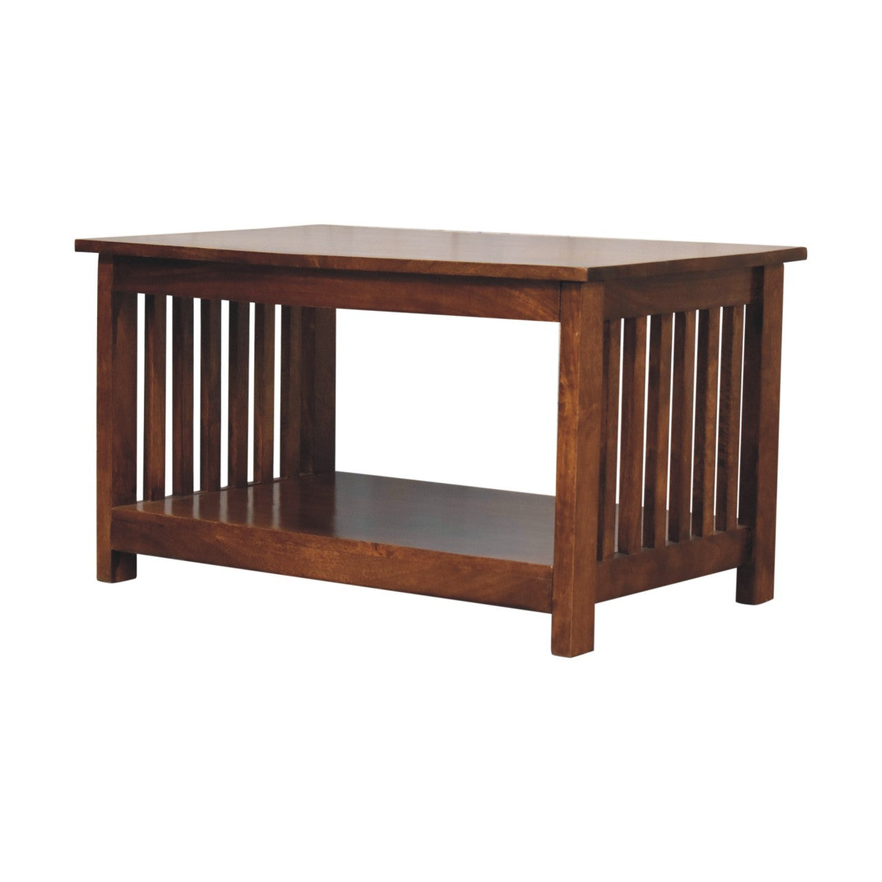 Slatted Chestnut Coffee Tables