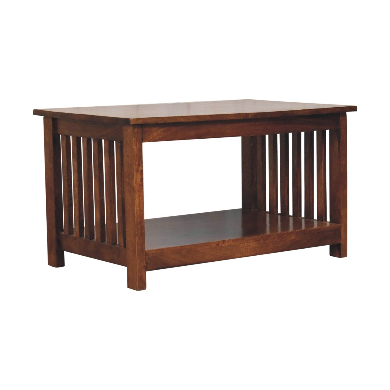 Slatted Chestnut Coffee Tables