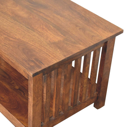 Slatted Chestnut Coffee Tables