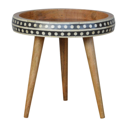 Small Dotted End Tables