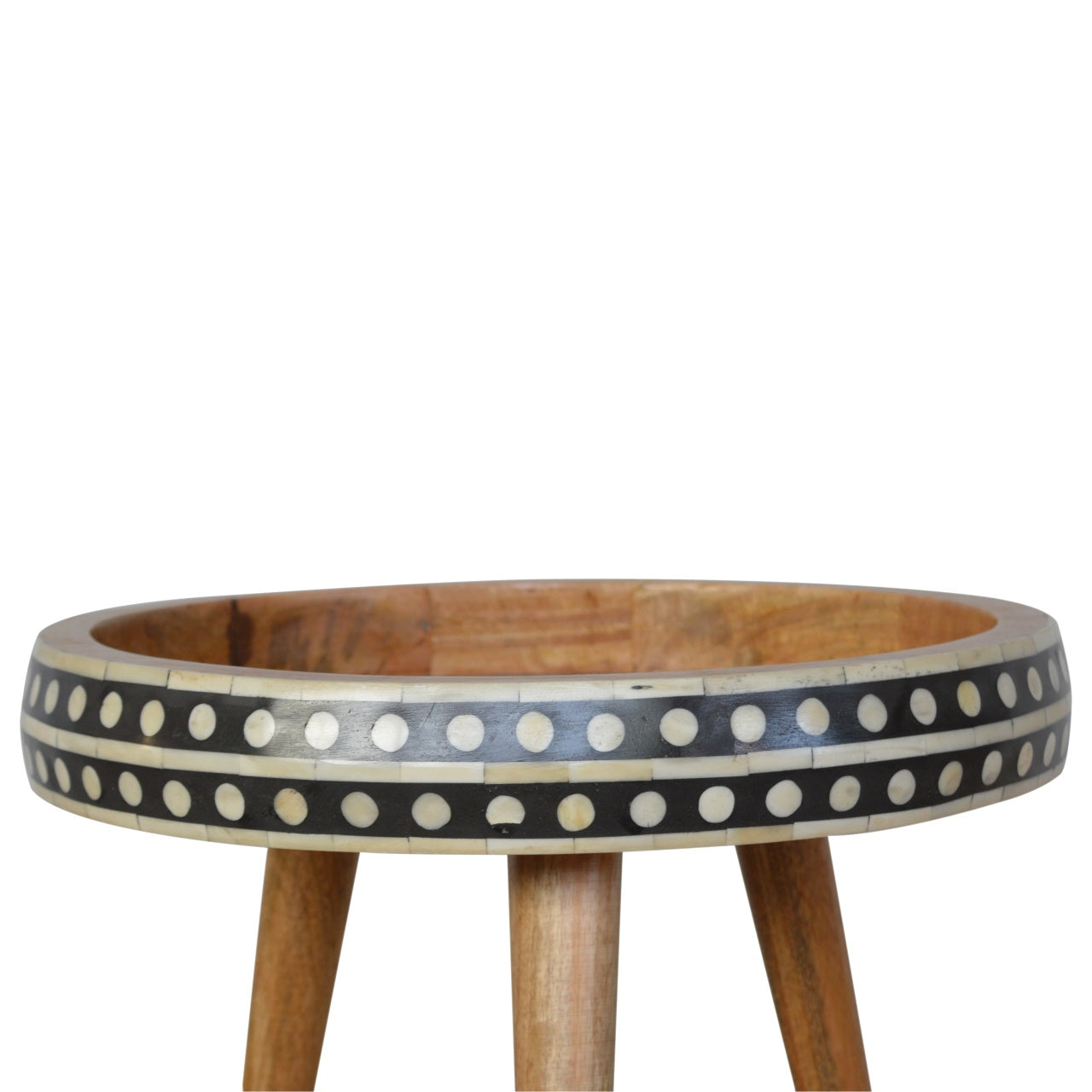 Small Dotted End Tables