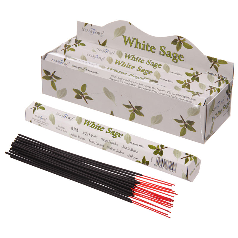 Stamford Hex Incense Sticks - Sage