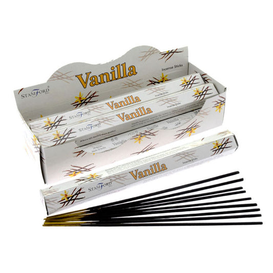 Stamford Hex Incense Sticks - Vanilla