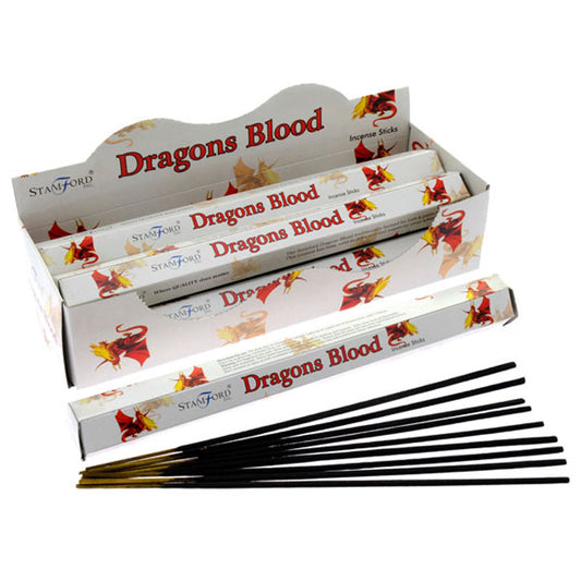 Stamford Hex Incense Sticks - Dragons Blood