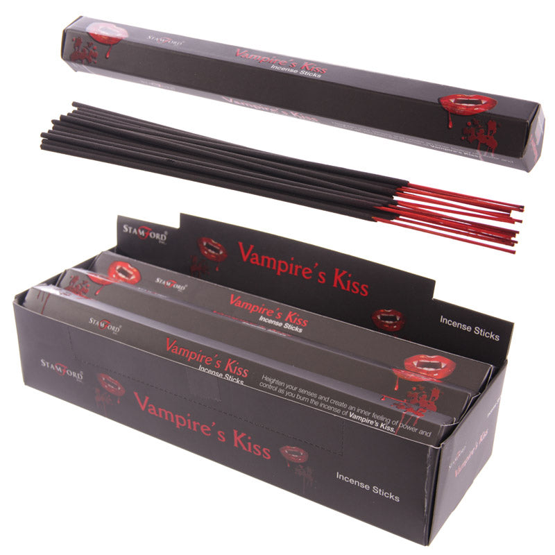 Stamford Black Incense Sticks - Vampires Kiss