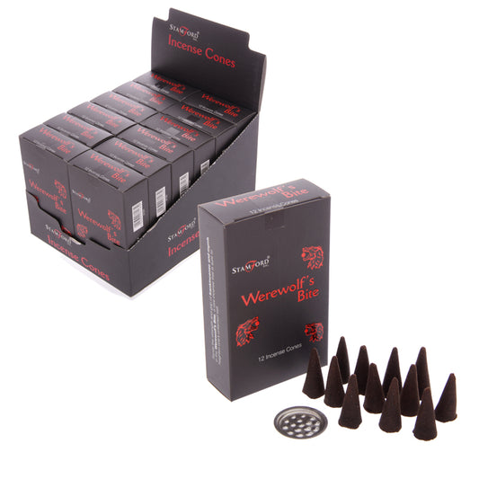 Stamford Black Incense Cones - Werewolfs Bite