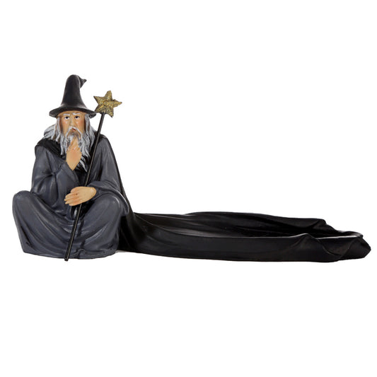 Collectable Spirit of the Sorcerer Wizard - Ashcatcher Incense Stick Burner