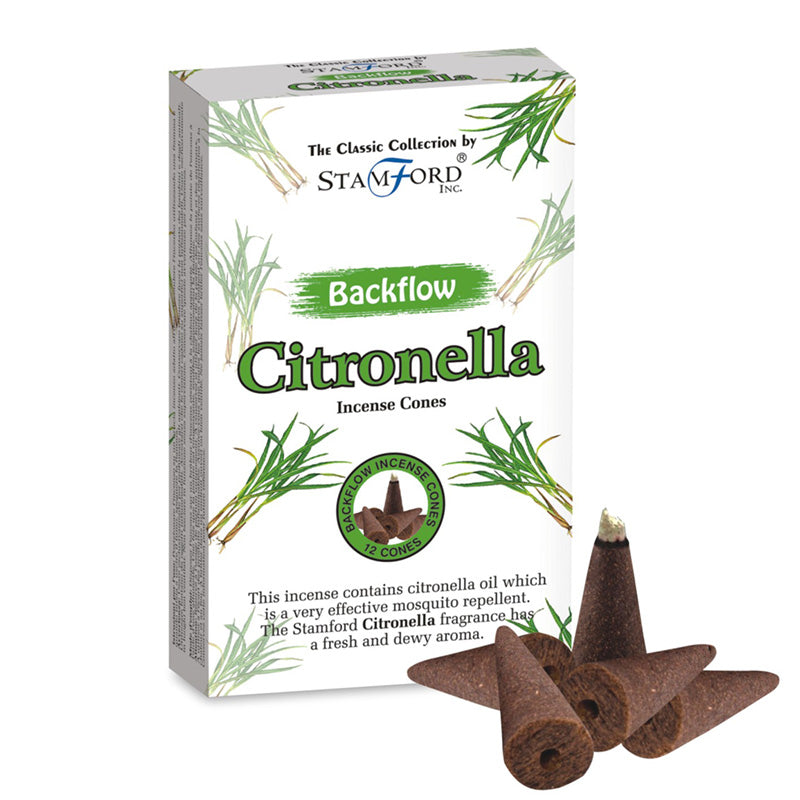 Stamford Backflow Incense Cones - Citronella