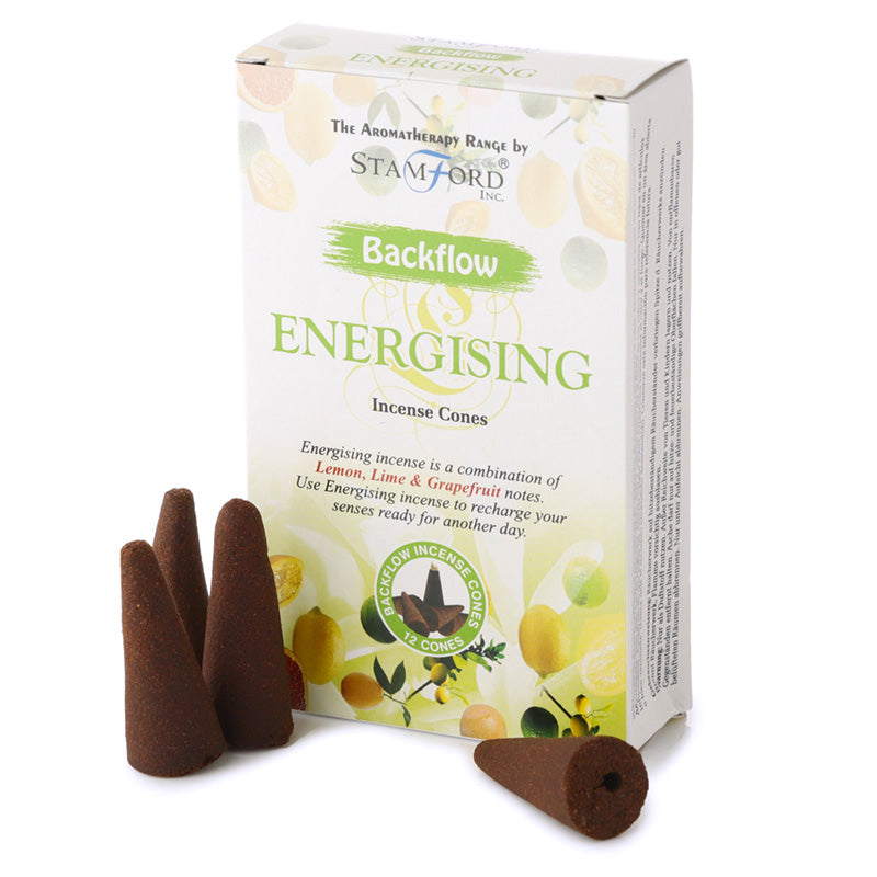 Stamford Backflow Incense Cones - Energising