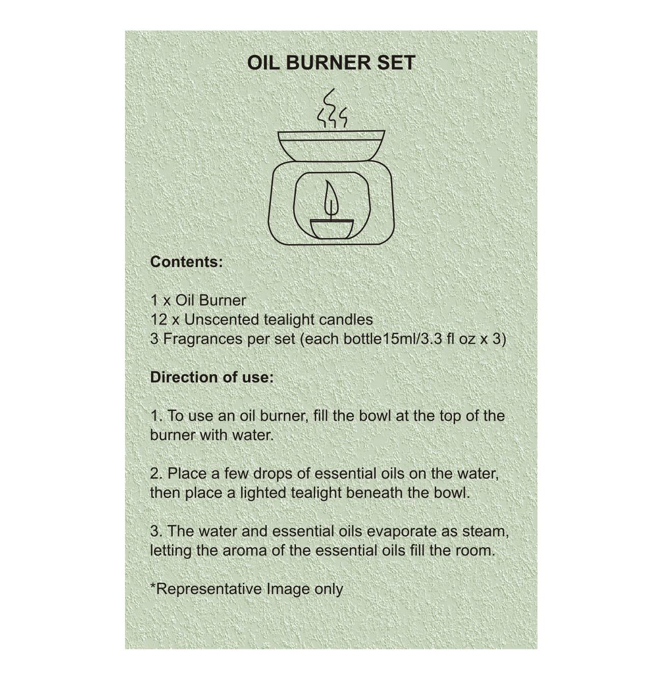 Nickle Oil Burner Set (Summer)