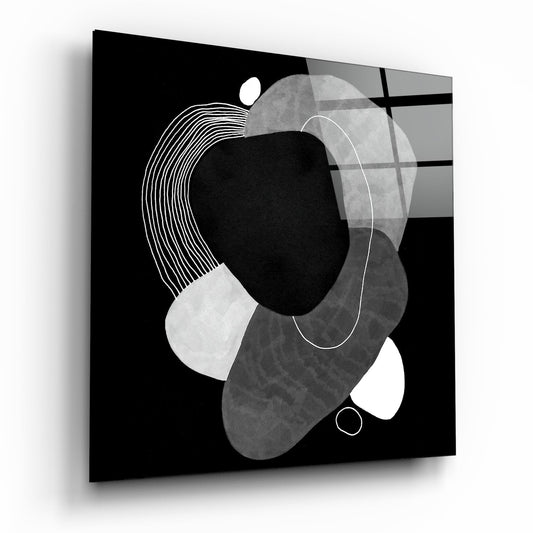 Black Glass Wall Art | Insigne Art Design