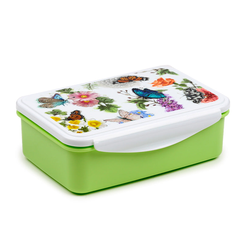 Clip Lock Lunch Box - Butterfly Meadows