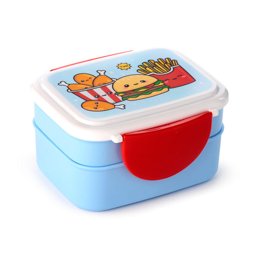 Bento Clip Lock Lunch Box with Cutlery - Foodiemals