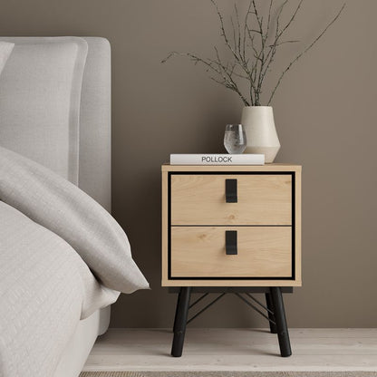 Ry Package - Wardrobe 3 Doors + 3 Drawers + Double Chest 6 Drawers + Bedside Cabinet 2 Drawers