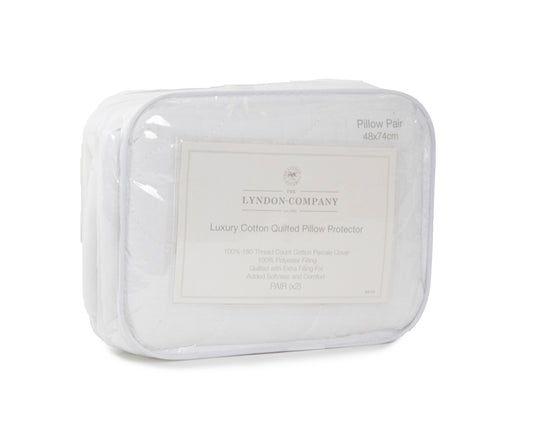 The Lyndon Company Waterproof Pillow Protector Pair