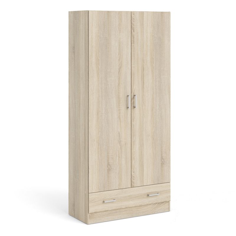 Space Wardrobe with 2 Doors + 1 Drawer