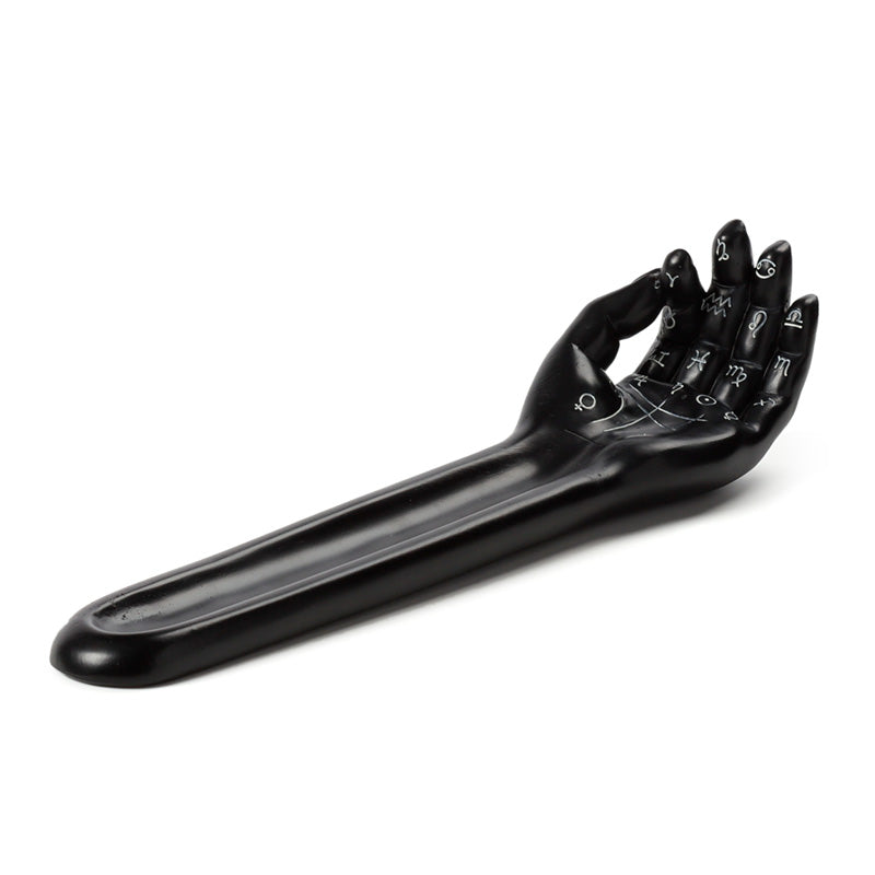 Decorative Incense Ashcatcher - Mantric Hand/Tarot Hand Palm