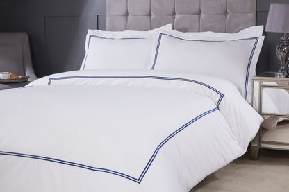 Mayfair - Embroidered Duvet Set with Oxford Pillowcase