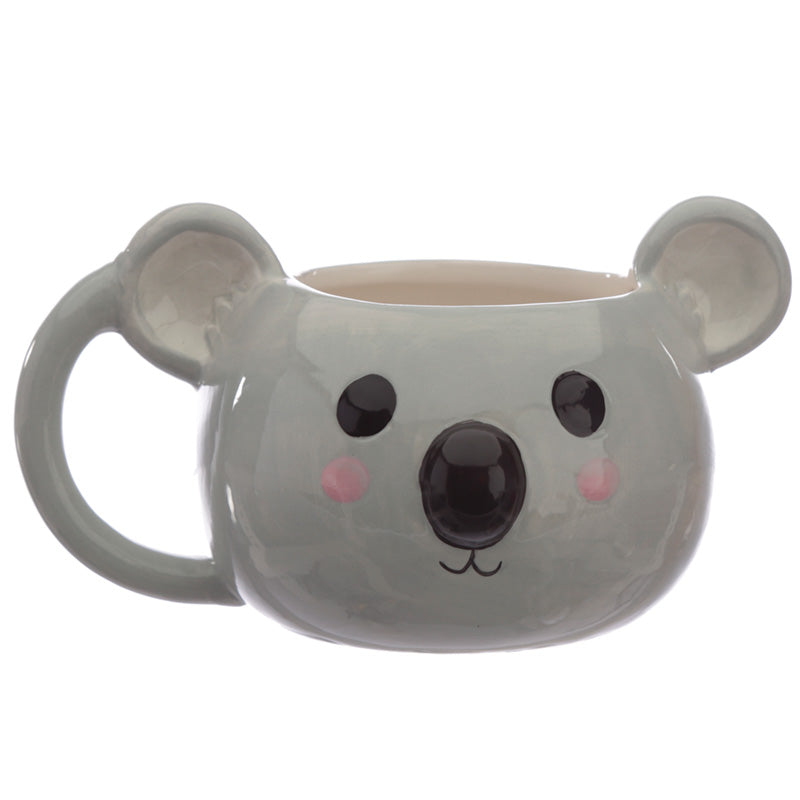 Ceramic Shaped Head Mug - Adoramals Koala